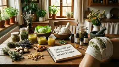 20 Hausmittel gegen Gelenkschmerzen – natürlich & wirksam