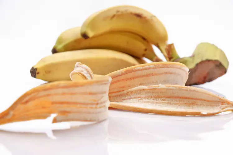 Bananenschalen sind reich an Kalium