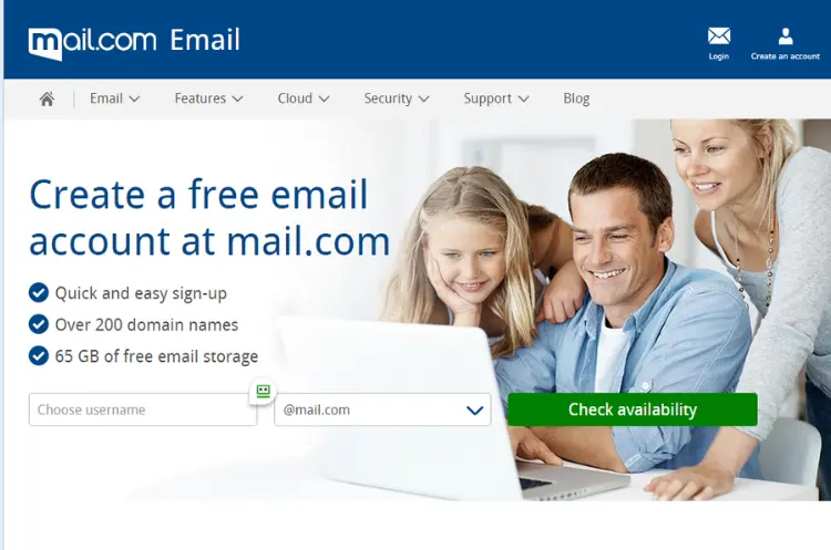 Mail.com E-Mail-Dienst