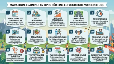 Marathontraining: 9 Tipps für eine erfolgreiche Vorbereitung