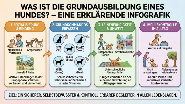 Was ist die Grundausbildung eines Hundes?