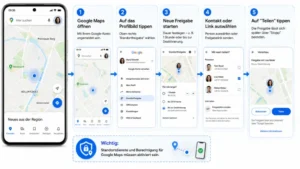 Google Maps: Standort freigeben – Schritt für Schritt erklärt