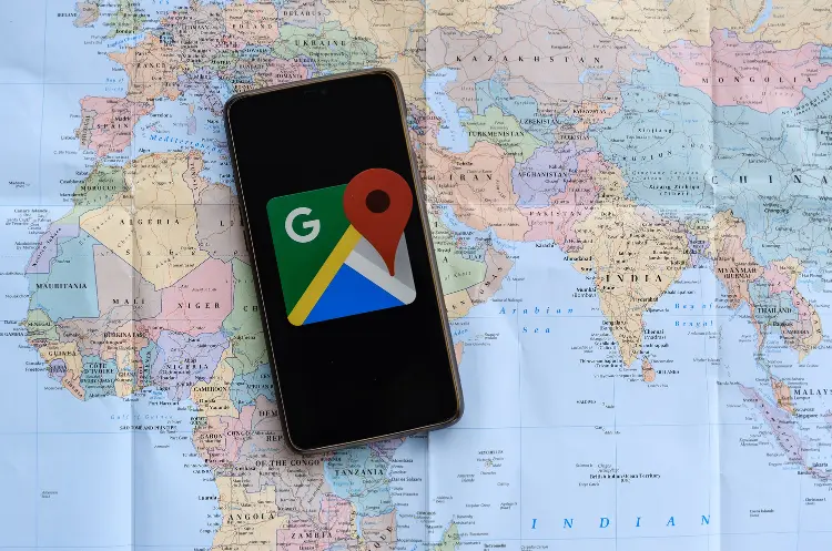 Google Maps Standort freigeben