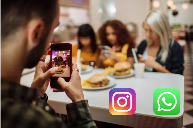 Instagram Reels als WhatsApp-Status teilen