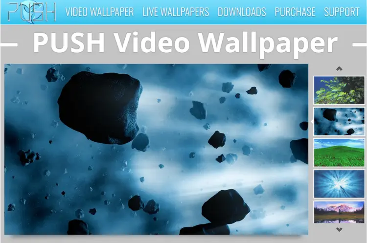 Live-Hintergrundbildern mit Push Video Wallpaper einrichten