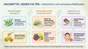 Hausmittel gegen Falten – natürlich und wirksam