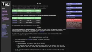 7ZIP Windows 11 deutsch Download kostenlos