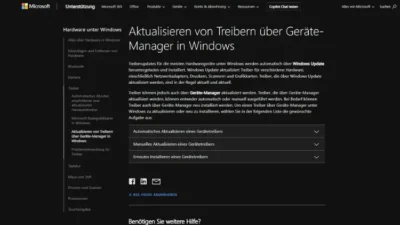 Aktualisieren von USB-Treibern Windows 11 und 10 – Anleitung