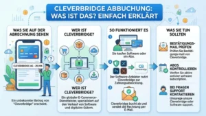 Cleverbridge Abbuchung: Was ist das? Einfach erklärt
