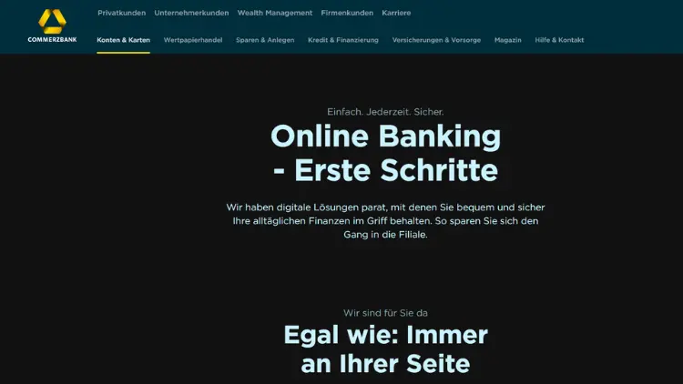Commerzbank Online-Banking am PC nutzen – So geht’s