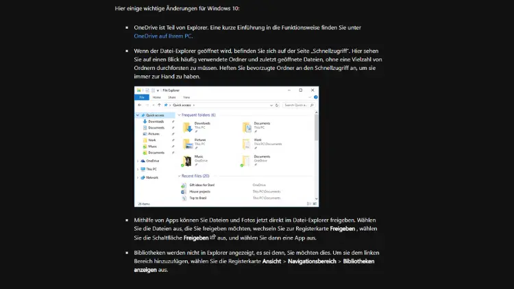 Hilfe und Tipps zum Windows 10 Explorer – Funktionen erklärt