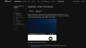 Hilfe zum Windows 10 Explorer – Tipps & Tricks für Nutzer
