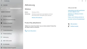 Ist ihr Windows aktiviert - Windows Aktivierung prüfen