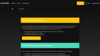 Kostenlose Schufa-Auskunft beantragen – So geht's