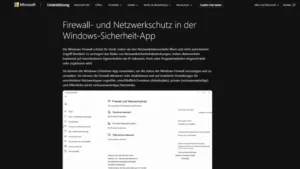 Microsoft Edge durch Firewall zulassen Windows 11 und 10