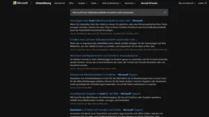 Microsoft Excel Kalkulationstabellen kostenlos online bearbeiten