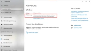Microsoft-Konto mit digitaler Lizenz verknüpfen - Windows