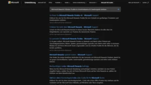 Microsoft Rewards Prämien Punkte in Gutscheinkarten & Gewinnspiele einlösen