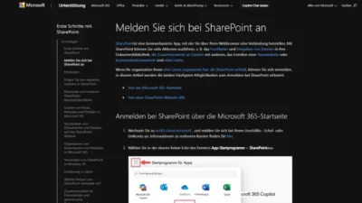Microsoft SharePoint-Tutorial Erstellen, Definition & Funktionen