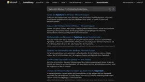 Papierkorb in Windows 11 & 10 schnell und einfach leeren