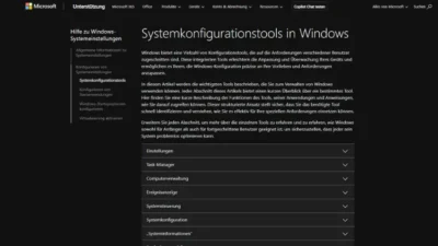 Systemsteuerung in Windows 11 & 10 – Alle Funktionen erklärt