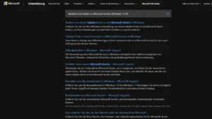 Wechsel vom lokalen zu Microsoft-Konto | Windows 11/10