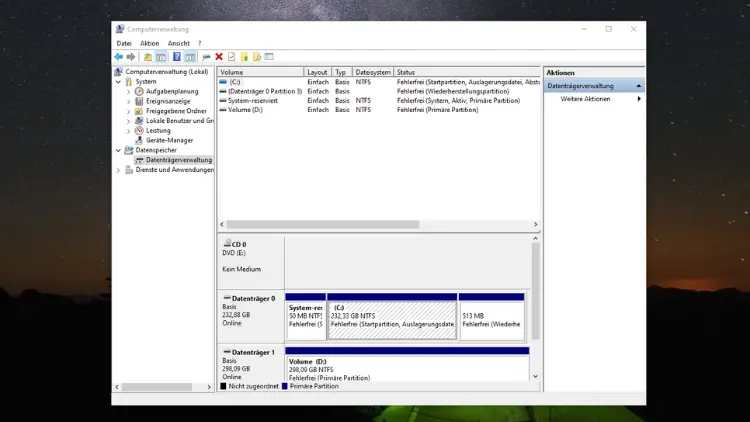 Windows 10 Datenträgerverwaltung – Anleitung & Tipps