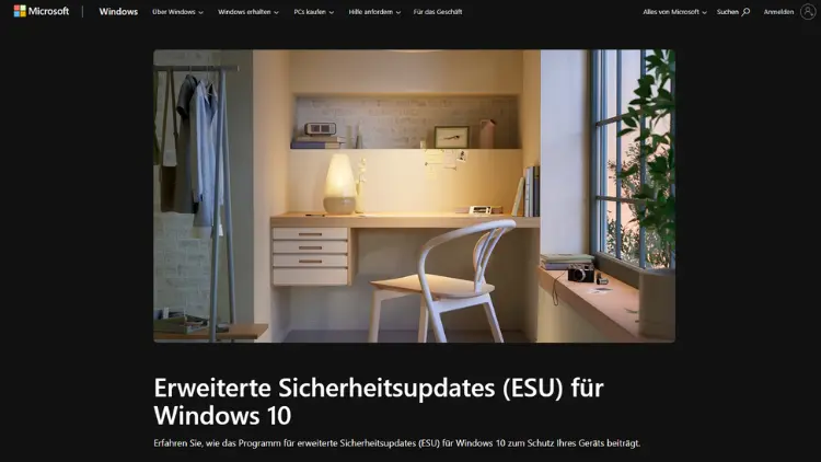 Windows 10 Support-Ende verlängern – So Updates sichern