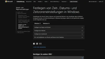 Windows 11 & 10 Zeitformat ändern - so geht’s