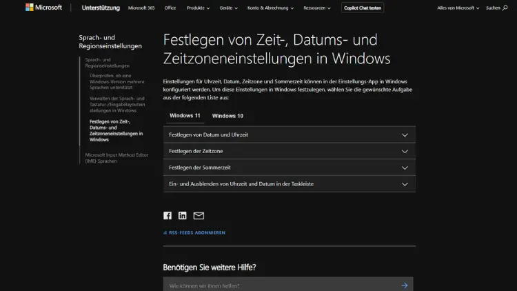 Windows 11 & 10 Zeitformat ändern - so geht’s