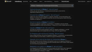 Windows 11 Betriebssystem Voraussetzungen für den Umstieg