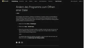 Windows 11 Standardanwendungen für Dateitypen ändern