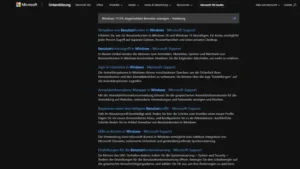 Windows 1110 Angemeldete Benutzer anzeigen – Anleitung