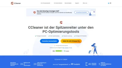 Windows 1110 CCleaner gratis herunterladen & installieren