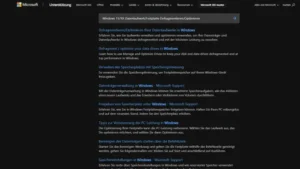 Windows 1110 DatenlaufwerkFestplatte DefragmentierenOptimieren