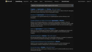 Windows 1110 Speicherplatz effektiv freigeben & frei machen