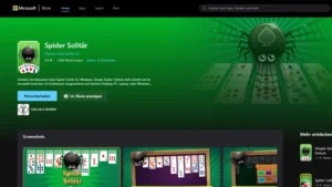 Windows 1110 Spider Solitär kostenlos spielen