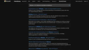 Windows 1110 Telefonisch freischalten und aktivieren