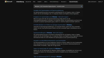 Windows 1110 Temporäre Dateien löschen – schnell & sicher