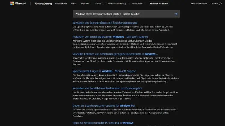 Windows 1110 Temporäre Dateien löschen – schnell & sicher