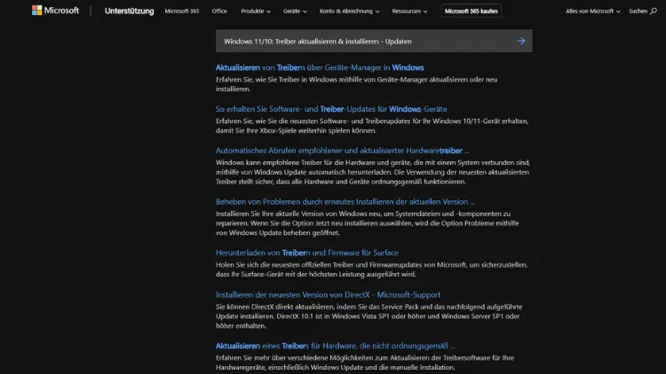 Windows 1110 Treiber aktualisieren & installieren - Updaten
