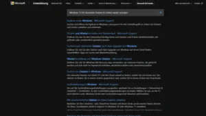 Windows 1110 Versteckte Dateien & Ordner wieder anzeigen