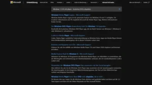 Windows 1110 dvd player - kostenlos DVDs abspielen
