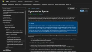 Windows Aktivieren sie die automatische Gerätesperrfunktion