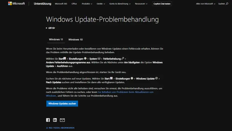 Windows Update Probleme beheben – Schnell und einfach