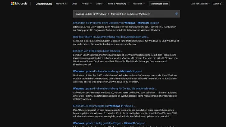Zwangs-update für Windows 11 - Microsoft lässt euch keine Wahl mehr