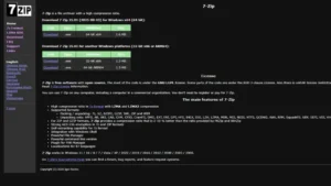 7-Zip Datei komprimieren, zippen - Windows 1110