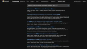 Aktuellen Treiber vom Hersteller herunterladen, installieren - Win 1110