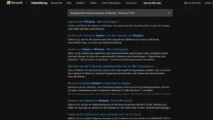 Ausgeblendete Dateien anzeigen, einblenden - Windows 1110