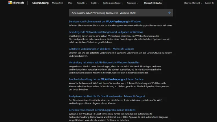 Automatische WLAN-Verbindung deaktivieren | Windows 11/10